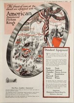 1920 Print Ad American Hammered Piston Rings Auto Show Baltimore,Maryland - £16.81 GBP