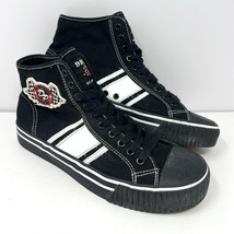 Vintage Draven Duane Peters Men’s Hi Top Skate Shoe Sz 8.5 Black Canvas ... - $1,823.50 MXN