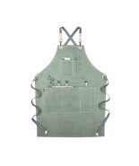 Canvas Restaurant Cooking Florist Barista Aprons,Best Gifts Work Shop Apron - $24.00