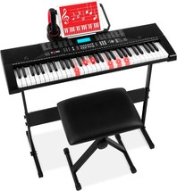 With Illuminated Keys, An Lcd Screen, Built-In Speakers, A Bench, A Stan... - £158.30 GBP