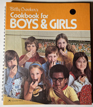 Betty Crocker&#39;s Cookbook for Boys &amp; Girls - Vintage 1976 - VERY GOOD - £7.62 GBP