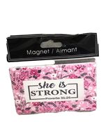New-Refrgerator Ceramic Magnet-“She Is Strong”. Proverbs 31:25. ShipN24H... - €15,18 EUR