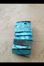beach blue shell stretch bracelet - $19.99