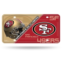San Francisco 49ers License Plate Metal - $38.99
