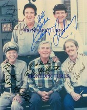 The Andy Griffith Show Cast Signed 8x10 Rp George Lindsey Don Knotts Jim Nabors - £15.39 GBP