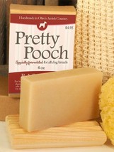 Pretty Dog Bar Soap ~ 3 Essential Oils Flee &amp; Tick Formula Shampoo For Dogs - £6.40 GBP