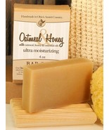Oatmeal &amp; Honey Moisturizing Soap~ All Natural Handmade Itch Relief - £6.29 GBP