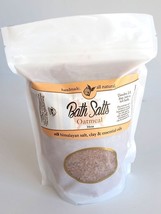 OATMEAL &amp; HONEY Bath Salts Soothing Natural Organic Soak - £11.78 GBP