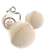 OATMEAL BATH BOMB 3 Pack ~ All Natural Handmade for Dry &amp; Itchy Skin - £12.00 GBP