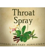 HERBAL THROAT SPRAY - Cooling Moistening Organic Peppermint Oral Immune Support - $16.97 - $24.97