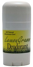 Lemongrass Deodorant ~ All Natural Handmade and Aluminum Free ~ Made in the USA - £7.28 GBP
