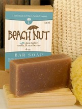 Beach Nut Soap ~ All Natural Handmade Moisturizing Bar  3.5oz - £6.25 GBP