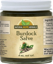 Tea Tree &amp; Burdock Salve All Purpose Herbal Skin Care With Mullein &amp; Lobelia Usa - £13.53 GBP+