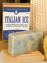 Italian Ice Goat Milk Soap ~ All Natural Handmade  4oz - £6.29 GBP