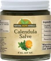 Calendula Salve - Natural Organic Herbal Moisturizing Treatment &amp; Skin Care Usa - £13.34 GBP+