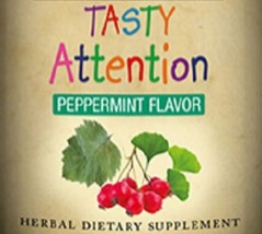 Children&#39;s TASTY ATTENTION Peppermint Flavor Herbal Formula Supplement - £17.17 GBP+