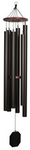 DREAM MAKER WIND CHIME ~ Large 64 inch Amish Handmade in Textured Black USA - £310.87 GBP