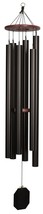 DREAM MAKER WIND CHIME ~ Large 64 inch Amish Handmade in Textured Black USA - £306.52 GBP