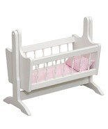 12 - 18&quot; BABY DOLL SWINGING CRADLE Amish Handmade Baby Dolls Furniture S... - $239.99