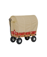 LARGE AMISH CONESTOGA COVERED WAGON 48&quot; w/ 6½ Wide Off Road Tires *4 Col... - £577.39 GBP