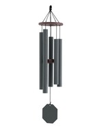 SOLAR SINGER WIND CHIME ~ 48 inch Amish Handmade in USA,  Weathered Bronze - £120.17 GBP
