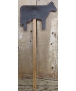 Leather Cow Fly Swatter Amish Handmade Country Farm Decor USA - £21.58 GBP