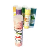 Sweet Cherries Lip Balm ~ All Natural &amp; Handmade Cherry Taste 4 Spf Made In Usa - £3.97 GBP