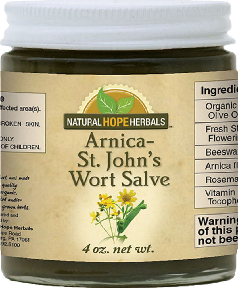 ARNICA &amp; St. JOHN&#39;s WORT SKIN SALVE with Natural Beeswax Bumps Bruises H... - $16.97+