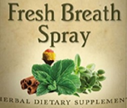 FRESH BREATH SPRAY Liquid Herbal Extract Tincture with Peppermint Natural Blend - £13.34 GBP+