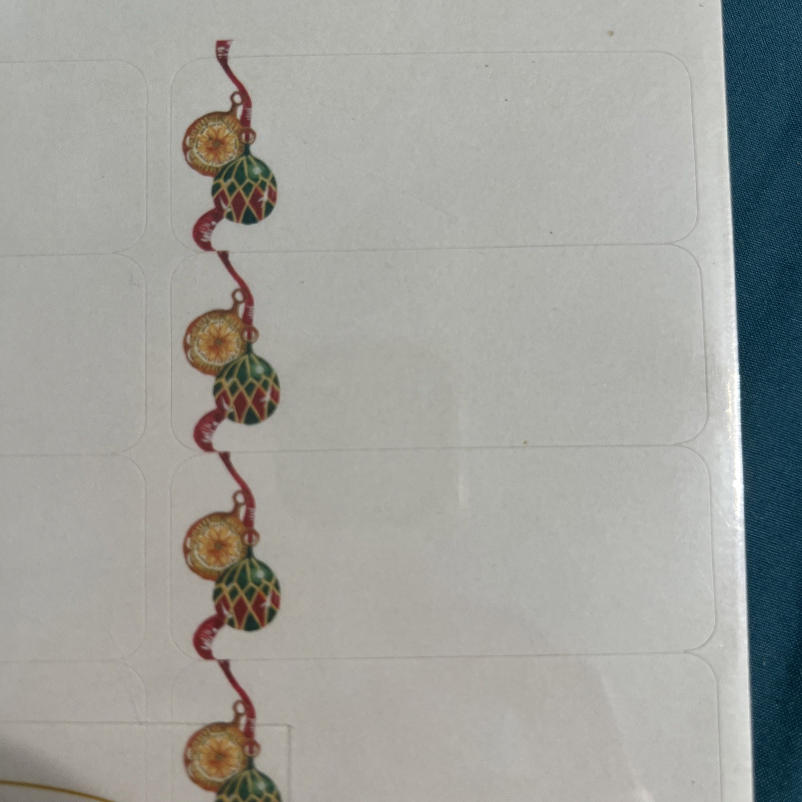 Geographics 150ct Mailing Labels Acid Free Assorted Holiday Christmas 1 x 2 5/8” Item image 5