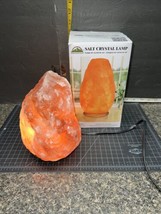 Natural Himalayan Pink Salt Lamp,- 8 LBS, 7 - 9 inch Height, Dimmer Switch - £11.99 GBP