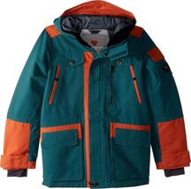 NWT Obermeyer Kids Boy&#39;s Trekk Jacket  Deep Pacific Size LG (14-16 Big Kids) - £41.21 GBP