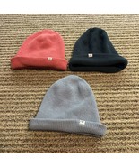 Madewell Recycled Cotton Cuffed Beanie Lot of 3 Hats - $40.62 CAD