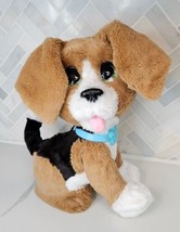 Hasbro FurReal Chatty Charlie The Barkin&#39; beagle Interactive Dog Toy Plush works - £19.31 GBP