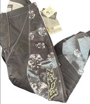 Fox Racing 180 Toxsyk Youth Girls 7/8 Motocross Pant-Black-Blue NEW - $39.59