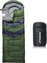 MalloMe Sleeping Bags for Adults Cold Weather &amp; Warm - Backpacking Campi... - £80.68 GBP