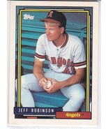 M) 1992 Topps Baseball Trading Card - Jeff Robinson #137 - $1.97