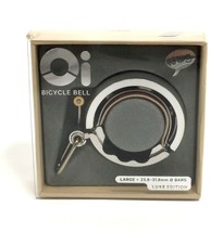 Knog Oi Luxe Bike Bell Large Silver - $73.99