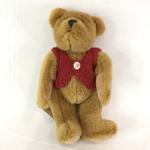 NWT Boyds Bear Arlo Plush Bear With Red Sweater 1364 Size 8&quot; 1996 Pooh L... - £12.62 GBP