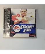 Knockout Kings (Sony PlayStation 1, 1999) (Booklet Has Water Damage)  - $28.55 MXN