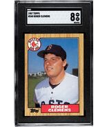 1987 Topps Roger Clemens* MLB Boston Red Sox Baseball - Card Number 340 ... - $27.87 CAD