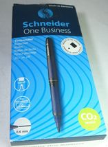Schneider 10 Pen One Bussiness 06 Blue Rollerball  in Brand Box With Sku... - $165.00