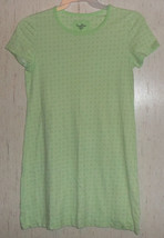 Excellent Womens Nautica Light Green Print Knit Nightgown Size S - £14.66 GBP