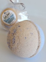 Beachnut BATH BOMB ~ All Natural Handmade with Vanilla &amp; Acai Oils - £5.45 GBP