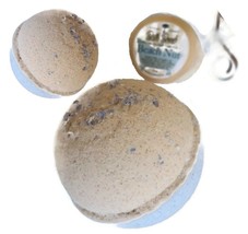Beachnut BATH BOMB 3 Pack ~ All Natural Handmade with Vanilla &amp; Acai Oils - £12.04 GBP