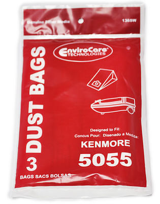 Kenmore 5055 Canister Dust Bags, 3 Pack - $4.95
