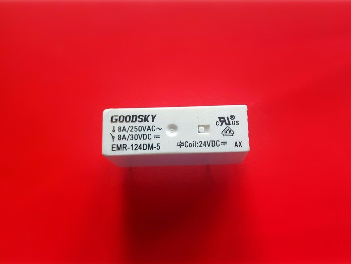 EMR-124DM-5, Coil: 24VDC Relay, GOODSKY Brand New!! - $9.75