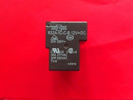 832A-1C-C-B, 12VDC Relay, SONG CHUAN Brand New!! - $6.50