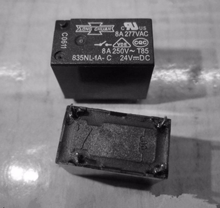 835NL-1A-C, 24VDC Relay,SONG CHUAN Brand New!!