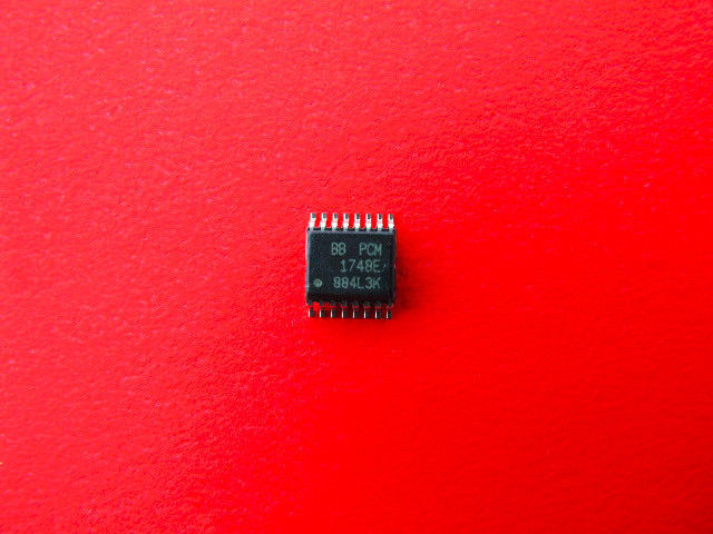 1748E, PCM1748E, 24-Bit 96kHz Audio DAC, TI Brand New!! Genuine Guaranteed!!